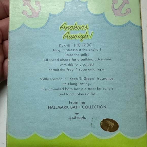 1981 kermit the frog soap on a rope New Old Stock - Picture 2 of 5